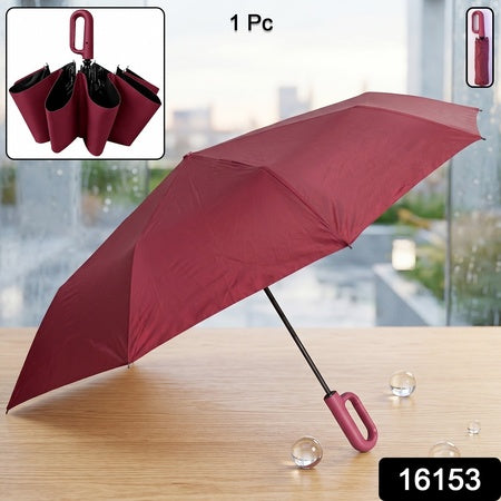 Portable Windproof Travel Umbrella  Compact And Durable For Rain And Sun