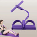 Yoga Pedal Resistance Band — Full Body Stretching & Fitness Puller for Home Workout