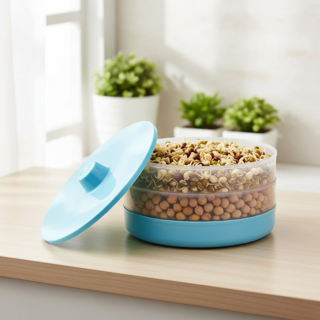8109 Ganesh Sprout Maker Bean Bowl (1800 Ml)