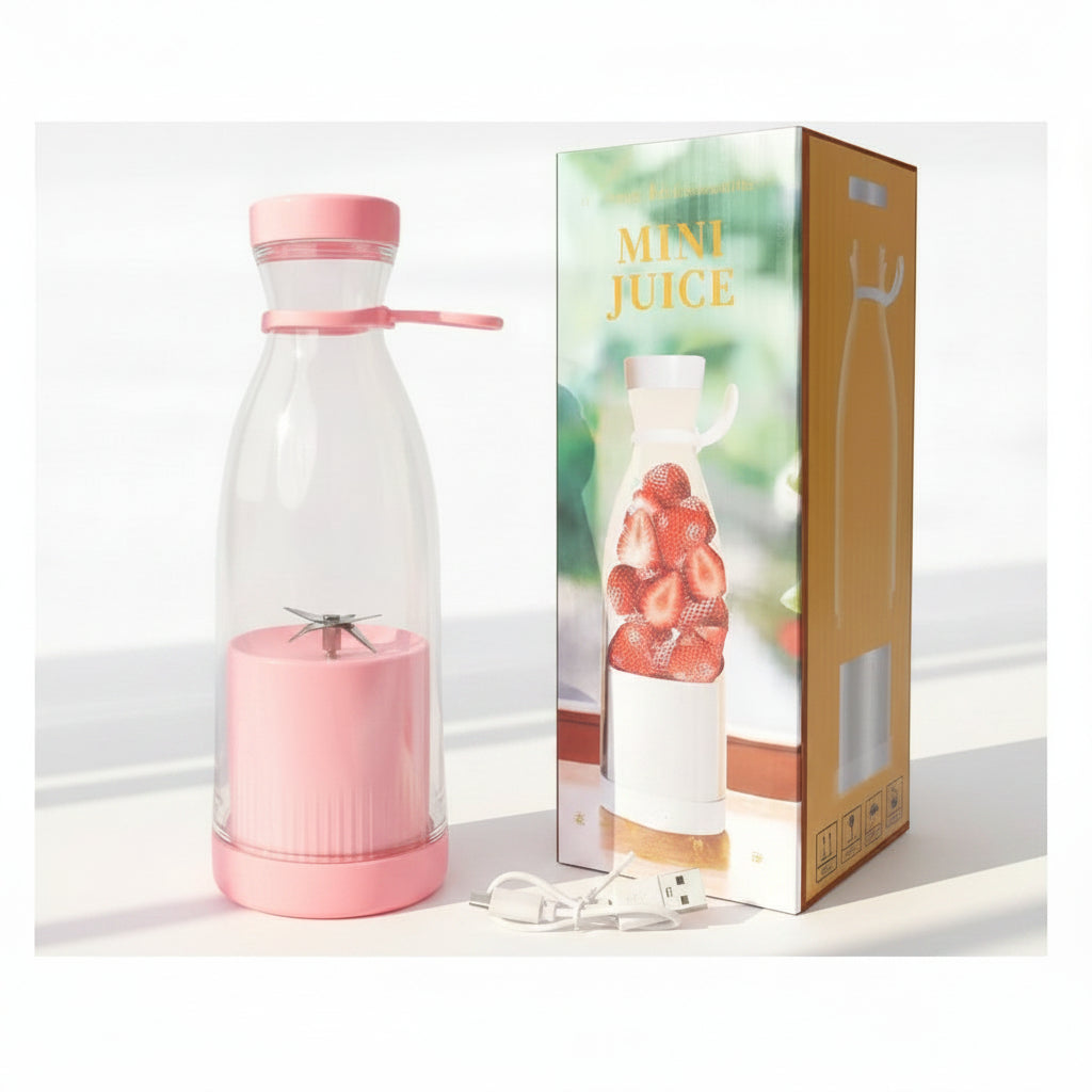 Portable USB Rechargeable Mini Blender - Front View