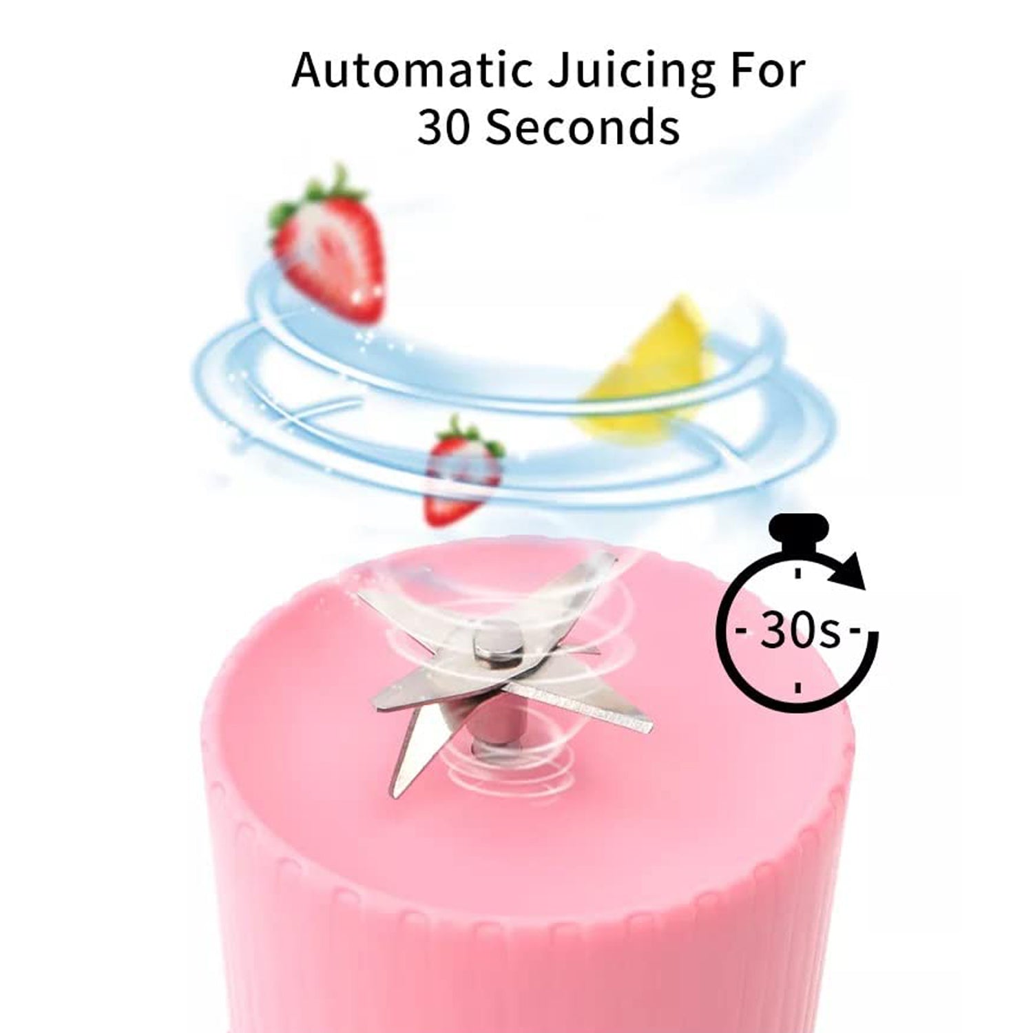 Mini Blender Bottle 380ml Multicolor